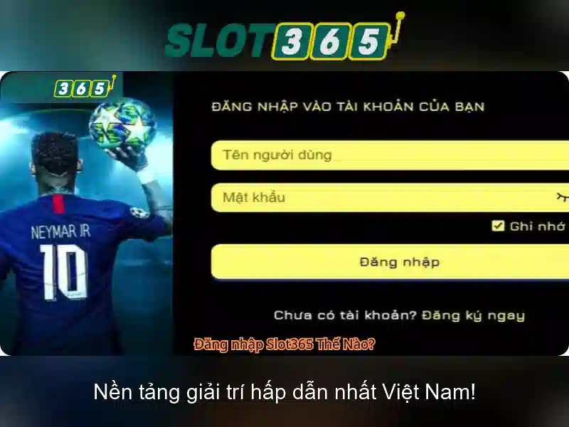 Trải nghiệm chơi slot trên Slot365