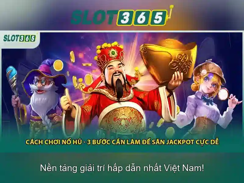 Trò chơi slots đa dạng trên Slot365 với đồ họa đỉnh cao